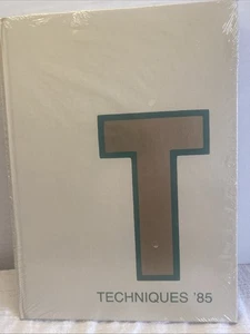 1985 Techniques Yearbook Triplett Tech Mt. Jackson, VA Vintage. New Sealed. - Picture 1 of 2