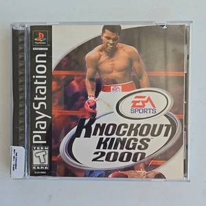 Videojuego Knockout Kings 2000 Sony PlayStation 1 PS1 con manual probado funcionando - Imagen 1 de 2