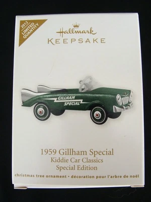 Hallmark Christmas Ornament 2012 Kiddie Car Classic 1959 Gillham Special Ed. NEW - Image 1 of 4