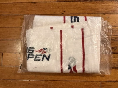 Toalla McArthur blanca oficial para jugador de tenis US Open toalla y deportes Foto 1 de 4