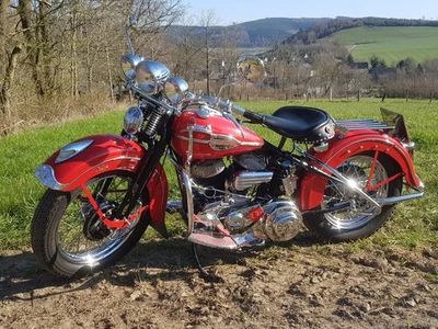 Harley Davidson WLA 750  Flatheat, - Bild 1 von 4