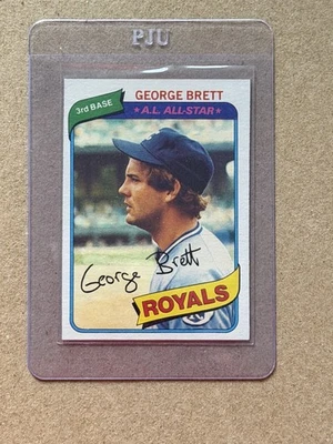 1980 Topps George Brett #450 casi nuevo-como nuevo o mejor - excelente tarjeta - envío gratuito Foto 1 de 2