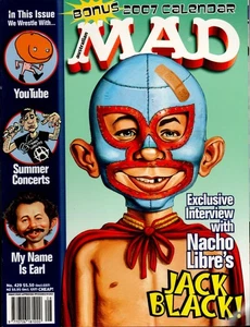 Mad (Australia) Magazine - #429, 2006 - Nacho Libre + My Name is Earl - Picture 1 of 3