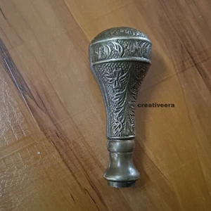 Manopola Edoardiana Design Antico Manico per Bastone da Passeggio in Legno Bastone Regalo Esterno - Foto 1 di 5