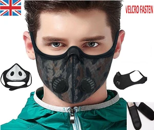 Grau Tarnfarbe Hoch Höhe Laufen Cardio Training Maske Fitness Elevation Mma UK - Bild 1 von 5