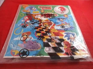 Sonic the Hedgehog 1995 Sega Genesis Avon Era Bath Stickers Sheet - Picture 1 of 10