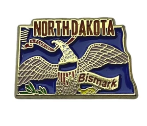 North Dakota State Of Capitol Bismark Hat lapel Pin AVA F1D33R - Picture 1 of 1
