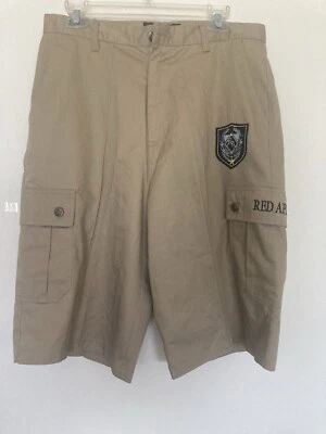 Pantalones cortos cargo Red Ape beige hombre 34 W 12 entrepierna Foto 1 de 4