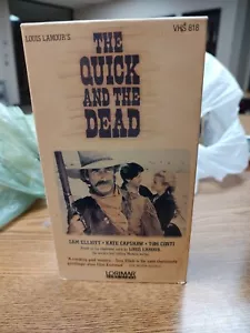 The Quick And The Dead (VHS TAPE, 1987 RELEASE) B41 - Picture 1 of 5