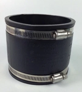 FLEXIBLE COUPLING FC-44 4" FOR CAST IRON, PLASTIC, OR STEEL PIPE FREE SHIPPING - Picture 1 of 4
