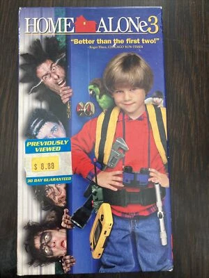 Home Alone 3 VHS 1998 Tested Vintage Scarlett Johansson  - Image 1 of 2