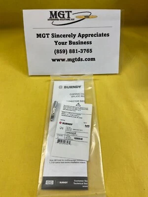 BURNDY / YSR6CFX10CLTCKITC / 6 AWG FLEX / CODE TO #10 / SPLICE KIT - Image 1 of 2