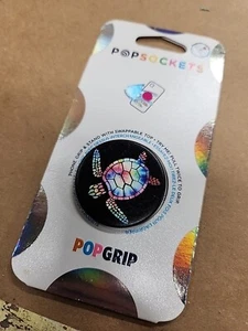 PopSockets Psychedelic Turtle PopGrip Cell Phone Grip & Stand Tropical Swap Top. - Photo 1 sur 3