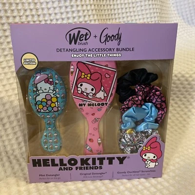 Wet Brush + Goody, Hello Kitty and Friends, Detangling Accessory Bundle. - Image 1 of 4