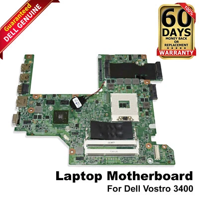 OEM Dell Vostro 3400 Socket G1 DDR3 Laptop Motherboard 2F7YN 02F7YN - Image 1 of 4