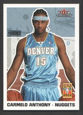 2003-04 Fleer Tradition Basketball All-Star Game #1 Carmelo Anthony RC