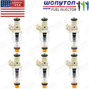 6PCS Flow Matched Fuel injectors For Ford 2.3 2.9 3.0 3.8 4.9 5.0 F47E-A2E - Foto 1 di 8