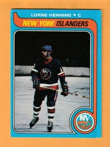 Lorne Henning New York Islanders 1979-80 Topps #193 - Imagen 1 de 2