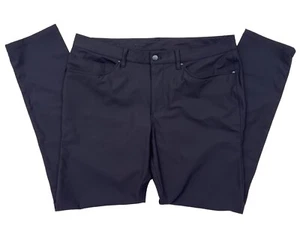 Lululemon Men's ABC Classic Fit 5 Pocket Pants Size 36 Black LM5ADAS - Picture 1 of 9