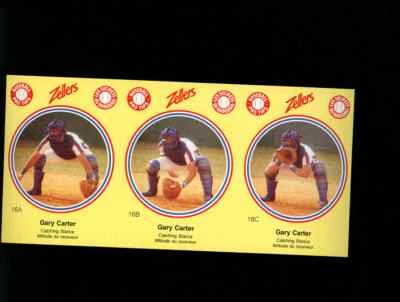 1982 Zellers Baseball Pro Tips Montreal Expos Gary Carter #16  - Image 1 of 2
