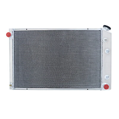 716 4Row Aluminum Radiator For 1973-1987 Chevy C/K C10 C20 C30 K30 Pickup Truck Foto 1 de 4