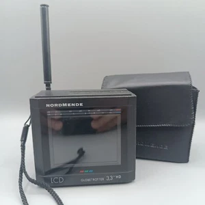 Mini TV Color Nordmende Globetrotter 3,3" HD 120000 pixel CON INGRESSO A/V! - Afbeelding 1 van 9