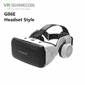 VR Headset Virtual Reality Smartphone 3D View Integrated Surround Audio Headset - Picture 1 of 20