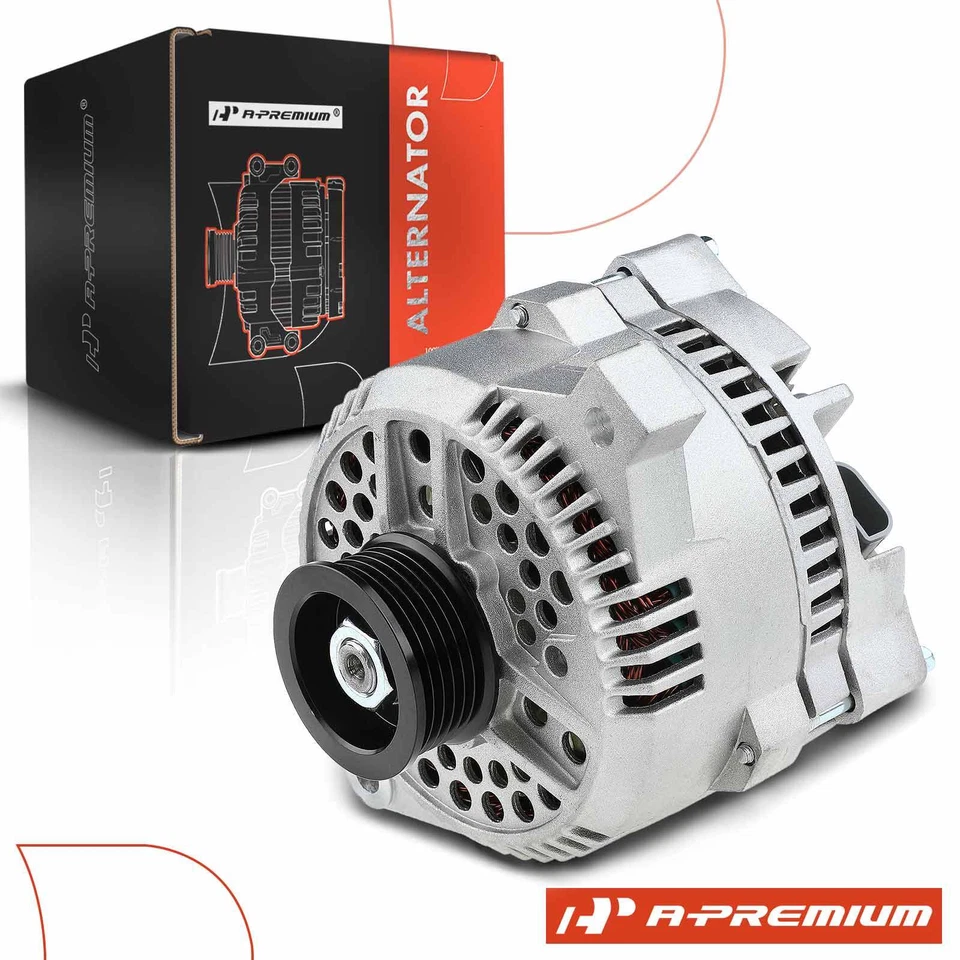 Новый генератор переменного тока для Ford Mustang 1994 1995 130 A/12V CW вращение 6 канавок V8 5,0 л - Изображение 1 из 4