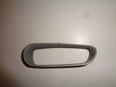 2001 AUDI A4 REAR DOOR PANEL HANDLE TRIM SHELL CARD LEFT DRIVER SIDE - BROWN OEM - Image 1 of 2