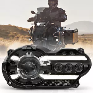 E24 Mark LED Headlight DRL Assembly for R1200GS 2004-2012/R1200GS Adv 2005-2013 - Picture 1 of 8