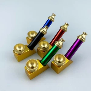 Kreative Metallpfeife Mini Tragbar Abnehmbar Reinigung Kleine Tabakpfeife - Bild 1 von 9