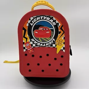 Crocs Lightning McQueen Disney Pixar Cars Mini Backpack Rare - Picture 1 of 9