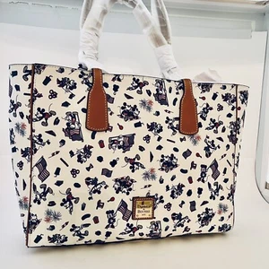 Bolso de Mano Dooney & Bourke Mickey & Minnie Mouse Americana Patriótico 4 de Julio de Disney - Imagen 1 de 6