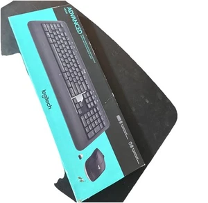 New Logitech MK540 Wireless Mouse and Keyboard 920-008671 - Afbeelding 1 van 7