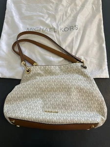 Michael Kors Umhängetasche groß Rabe Kunstleder Staubschutz Neu ohne Etikett NEU - Bild 1 von 10