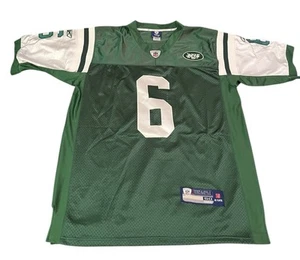Authentic New Yorks Jets Sanchez Jersey Reebok Sewn Jersey Size 50 Men - Picture 1 of 9