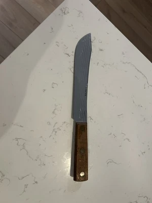 1940s Vintage 8" Blade CASE XX *** Thick Stiff Carbon Chef's Butcher Knife USA - Image 1 of 4