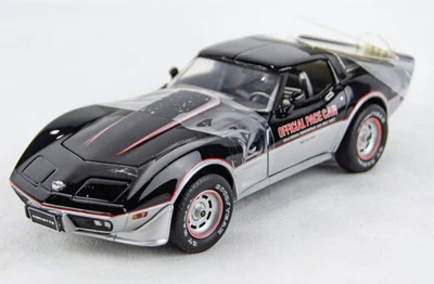 Литая модель автомобиля Franklin 1978 Chevy Corvette Chevrolet Indy 500 масштаб 1:24 как новая - Изображение 1 из 4