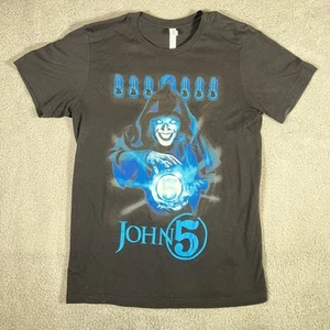 Camisa John 5 Tour Diseño Raro Negra Para Hombre Unisex Talla Mediana - Imagen 1 de 9