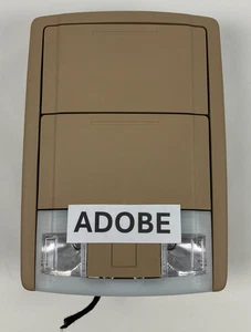 07-14 Ford Expedition F-150 Overhead Console Dome Map Light Sunglasses, Adobe - Picture 1 of 20