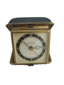Vtg Linden Germany Black Forest Travel Wind Up Alarm Clock ~ DOES NOT WORK - Picture 1 of 5