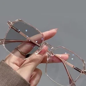 Comfortable Fit Eyeglasses in Trendy Brown Design for Women of All Ages - Picture 1 of 9