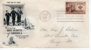 HONORING BOY SCOUTS OF AMERICA - 1950 - DC423 - Picture 1 of 1