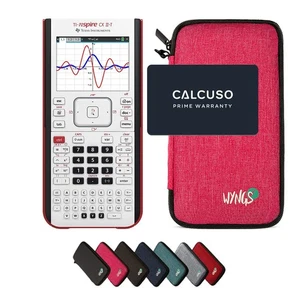 TI-Nspire CX II-T inkl. Schutztasche Pink - Grafikrechner - Picture 1 of 6