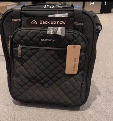 Empsign Underseat Carry On Wheeled - 16" Carry on Bag with Wheels 16 Inch black - Image 1 of 4