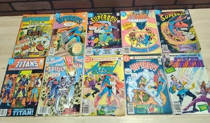 Fumetti vintage Superboy Teen Titans Amazing Spiderman Dr. Strano colore - Foto 1 di 22