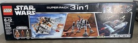 Lego Star Wars Brand New Microfighters 3 in 1 Super Pack 66533 75073 75074 75077