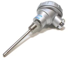 Kopftyp Temperatursensor Länge (100/200/300L) PT-100/TC(K), 1/2" MUTTER - Bild 1 von 2