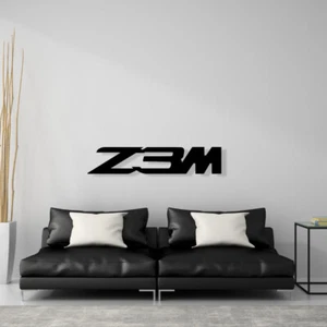 BMW Z3M Badge Steel Wall Decor Decoration Art COUPE ROADSTER CABRIO M SPORT M54 - Picture 1 of 4