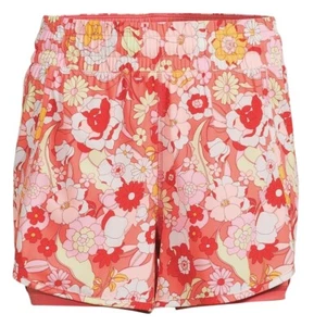 Women’s Avia Active Running Shorts Groovy Bloom Floral NWT MED (8-10) - Picture 1 of 4